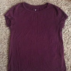 American Eagle Maroon soft and sexy Tshirt
